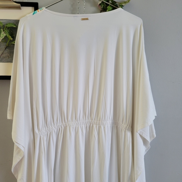 NEW Cabana Life Embroidered Pom Tassel Swim Cover Up S M - Picture 5 of 11